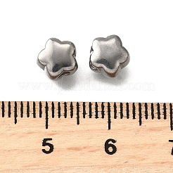 304ステンレススチールビーズ  スター  変色防止  ステンレス鋼色  6.5x7x5mm  穴：2mm&nbsp;STAS-V009-07P