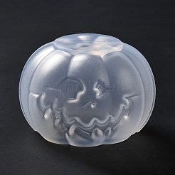 DIYハロウィンパンプキンジャック-o'-ランタンキャンドルシリコーン型  香りのよいキャンドル作りに  ホワイト  5.3x7.8x7.5cm  内径：4.7のCM&nbsp;DIY-F110-03