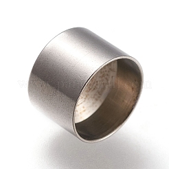 変色しにくい201ステンレススチールコードエンド  コラム  ステンレス鋼色  10x10mm  穴：1.6mm  内径：9mm&nbsp;LS-STAS-M228-V001-04P