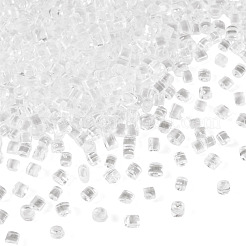 20gのプラスチック製氷ミニモデル  マイクロランドスケープドールハウスアクセサリー  小道具の装飾のふりをする  透明  2.5~3x3.5~4.5x3~3.5mm&nbsp;DOLL-TA0001-03