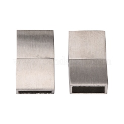 変色しない316サージカルステンレススチール製バヨネット留め具  長方形  ステンレス鋼色  21x12.5x5mm  内径：10.5x3mm&nbsp;STAS-G241-21P