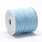 Polyester Threads, Chinese Knotting Cord, Light Sky Blue, 0.8mm, about 131.23~142.16 yards(120~130m)/roll