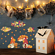 塩ビウォールステッカー  壁飾り  カエデの葉の模様  390x800mm&nbsp;DIY-WH0228-803-3