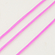フラット弾性クリスタルストリング  弾性ビーズ糸  ストレッチブレスレット作り用  パールピンク  0.8mm&nbsp;EC-G002-0.8mm-03-3