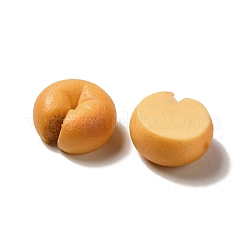 不透明樹脂模造食品デコデンカボション  パン  ペルー  21x20x11.5mm&nbsp;RESI-A033-05P