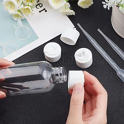 プラスチック製ネジカバー32個  ミニ透明プラスチック漏斗ホッパー付き  3mlpeポリエチレン使い捨てトランスファードロッパー付き  palsticキャリブレーション済みピペット  DIYクラフト用  ミックスカラー&nbsp;FIND-FH0002-52