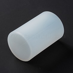 DIYキャンドルシリコンモールド  レジン型  UVレジン用  エポキシ樹脂ジュエリー作り  コラム  ホワイト  71.5x45.5mm  内径：40.5mm&nbsp;X-DIY-Z013-03C