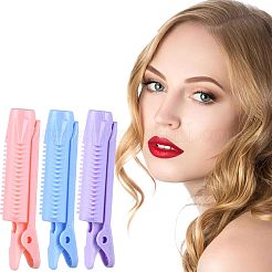 ボリュームアップ毛根クリップ  天然な柔らかさのカーリーヘアスタイリングツール  ライトスカイブルー  105x30x24mm&nbsp;MRMJ-WH0061-10C