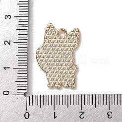 合金エナメルチャーム  犬  ライトゴールド  カラフル  25x16.5x1.2mm  穴：2mm&nbsp;FIND-I047-01KCG-09