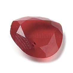 ポイントガラスラインストーンカボション  多面カット  ダイヤモンド  ミックスカラー  10x11x4mm&nbsp;GLAA-B012-42