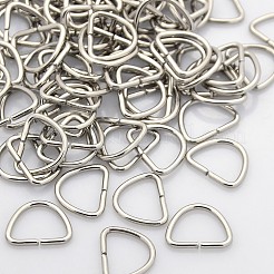 変色しにくい304ステンレススチール製三角リング  バックル留め金  ウェビング用  ストラップバッグ  服飾材料  ステンレス鋼色  12x15x1.5mm&nbsp;STAS-N040-03C