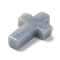 合成ソーダライトペンダント  宗教コルスチャーム  26~26.5x17.5~18x6~6.5mm  穴：1.6mm&nbsp;FIND-C040-01D-1