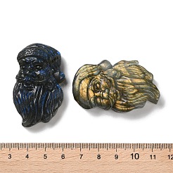 天然石ラブラドライトカボション  サンタクロース  48~49x28.5~30x10~12mm&nbsp;G-I368-B02