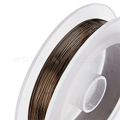 ラウンドクラフト銅線  アンティークブロンズ  0.5mm  24ゲージ&nbsp;CWIR-BC0001-0.5mm-AB