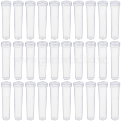 フラワーアレンジメント用プラスチック製フローラルウォーターチューブ50個  透明  71.5x19mm&nbsp;AJEW-GF0014-22
