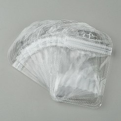 透明なプラスチック製再封可能な包装袋 30個  長方形  透明  11x7x0.02cm  片側の厚さ：2.3ミル（0.06mm）&nbsp;OPP-FS0001-06B