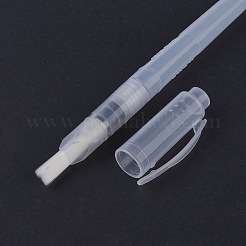 アートペイントウォーターペン  アート用品の描画ツール  透明  182x10~13mm  ブラシ：15x7mm&nbsp;TOOL-WH0032-03B