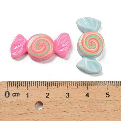 不透明樹脂のカボション  キャンディ  ミックスカラー  30.5x14x5mm&nbsp;CRES-I043-06