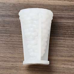 3dクリスマスツリーDIYキャンドルシリコンモールド  クリスマスツリーの香りのキャンドル作りに  ホワイト  6.7x10.6cm  内径：5.6x9.7のCM&nbsp;CAND-B002-12A