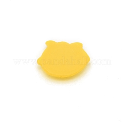 樹脂カボション  模造食品  レモン  ゴールド  15x20x6mm&nbsp;RESI-CJC0009-09