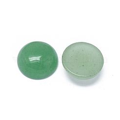 天然石グリーンアベンチュリンカボション  半円  10x4~5mm&nbsp;G-G788-C-04