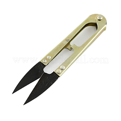シャープスチール鋼製はさみ  ダークカーキ  ブラック  109x23x11mm&nbsp;TOOL-R025-02