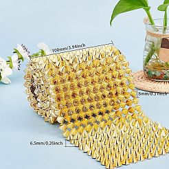 プラスチックリベット  コーン  ゴールドカラー  8x6.5mm&nbsp;KY-FG0001-02G