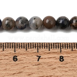 天然石ソーダライトビーズ連売り  ラウンド  6mm  穴：1mm  約59~61個/連  14.96''（38センチメートル）&nbsp;G-F591-13B