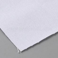 パンチ刺繍生地  正方形  雪  190~200x190~200x0.8mm&nbsp;DIY-WH0430-383B