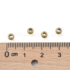 丸型PVD真空メッキ304ステンレススチールビーズ  長持ちメッキ  ゴールドカラー  4mm  穴：1.5mm&nbsp;X-STAS-F105-03-4mm