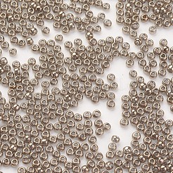 トーホー 11/0ラウンドビーズ  日本製シードビーズ  金色の光沢のあるモンタナブルー  2x1.5mm  穴：0.5mm  約900個/10g&nbsp;X-SEED-K008-2mm-204