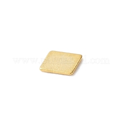 金メッキ真鍮チップはんだ  Diy ジュエリー製作修理電子はんだ付け  正方形の模様  3x3x0.2mm&nbsp;AJEW-WH0299-36G-01