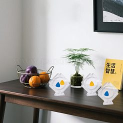 プラスチックコイン収納ボックス  正方形  透明  68x16.5x79mm&nbsp;AJEW-WH0752-774