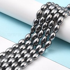テラヘルツストーンビーズ連売り  バレル  12~13.5x8~8.4mm  穴：1mm  約32~33個/連  15.59''（39.6センチメートル）&nbsp;G-D461-12C