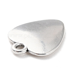 合金のチベット風チャーム  ハートチャーム  アンティークシルバー  17.5x13.5x2mm  穴：1.6mm  約660個/500g&nbsp;PALLOY-P293-058AS
