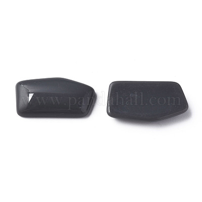 オペークアクリルカボション  ナゲット  グレー  27x14.5x5mm  約300個/500g&nbsp;MACR-S373-136-A03-1
