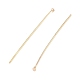 鉄平頭ピン  ライトゴールド  40x0.6mm  22ゲージ  約3000個/500g  ヘッド：1.5mm&nbsp;IFIN-R217-0.6x40-KC-3