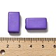 不透明なアクリルビーズ  長方形  モーブ  18.5x10x6mm  穴：2mm  約450個/500g&nbsp;OACR-A030-03E-3