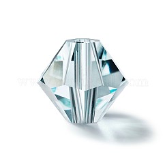 プレシオサ®クリスタルビーズ  チェコクリスタル  双円錐形(451 69 302 ロンデル)  シルバーアクアマリン60001個  3mm  穴：0.8mm