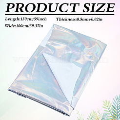 DIY クラフト用のポリエステル スパンデックス生地  服飾材料  カラフル  1000x1500x0.5mm&nbsp;DIY-WH0671-074A