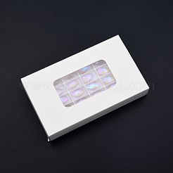 ポインテッド バック電気メッキ ファセット ガラス ペンダント  ティアドロップ  ピンク  16x9x5mm  穴：1.2mm&nbsp;EGLA-N006-054