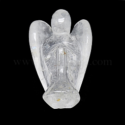 天然水晶表示装飾  天使  48~52x30~32x18~20mm&nbsp;G-S336-15B-61B