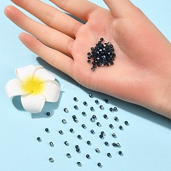 プレシオサ®クリスタルビーズ  チェコクリスタル  451 19 602 ラウンド  30340 200 モンタナAB  3mm  穴：0.5mm&nbsp;Y-PRC-BB3-30340-200