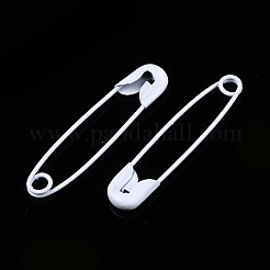 塗装鉄安全ピンをスプレー  カドミウムフリー＆ニッケルフリー＆鉛フリー  ホワイト  30~31x7x2.5mm&nbsp;IFIN-T017-02O-NR