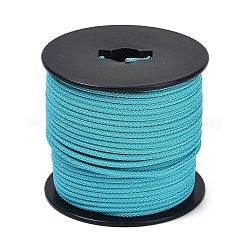 編んだ丸鋼線  DIYブレスレット用  ミディアムターコイズ  3.2mm&nbsp;OCOR-D300-07