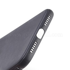 DIYブランクシリコンスマートフォンケース  iPhone X(5.8インチ)に適合  艶消し  電話ケースを注ぐDIYエポキシ樹脂用  ブラック  14.5x7x0.9cm&nbsp;MOBA-F007-07
