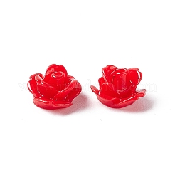 樹脂カボション  花  ミックスカラー  10x6.5mm&nbsp;RB780Y