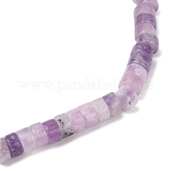 天然レピドライトビーズ ストレッチブレスレット 男性用 女性用  内径：2インチ（5.1cm）&nbsp;BJEW-JB11670-07