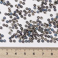 MIYUKIラウンドロカイユビーズ  日本製シードビーズ  （rr4556)アズロマット  8/0  3mm  穴：1mm  約19000~20500個/ポンド&nbsp;SEED-G008-RR4556