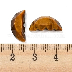 天然タイガーアイ蝶の羽カボション  多面カット  15x6.5~7x4~4.5mm&nbsp;G-D078-02A